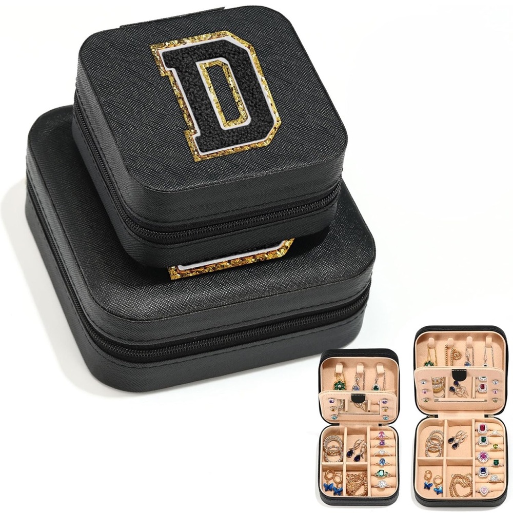 NWT Parima Gifts for Girls - 2 Pieces Travel Jewelry Boxes Set Girls Jewelry Box